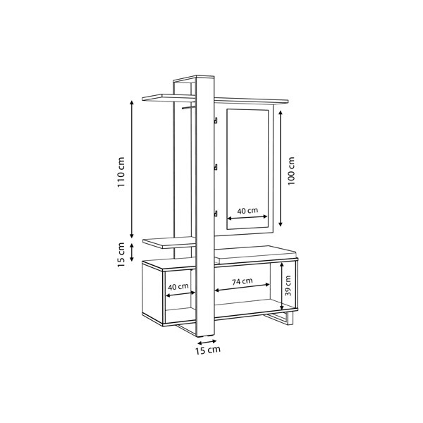 Mercury Row Garderobe Edelare | Wayfair.de
